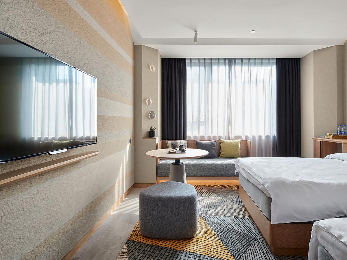 Ebo Hotel Hangzhou Wulin - 5 Mins Drive To The West Lake Zewnętrze zdjęcie