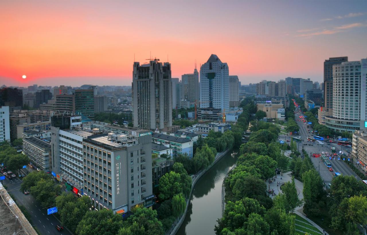 Ebo Hotel Hangzhou Wulin - 5 Mins Drive To The West Lake Zewnętrze zdjęcie